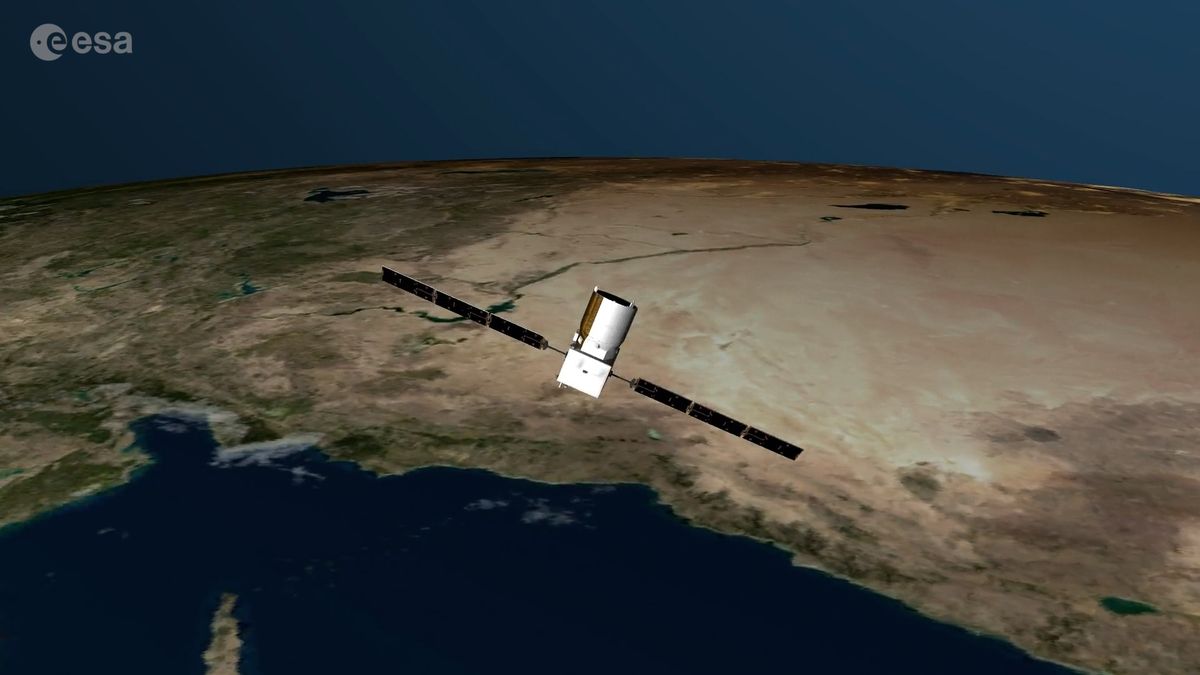 ESA pošle vysloužilý satelit do vodního hrobu v Atlantiku
